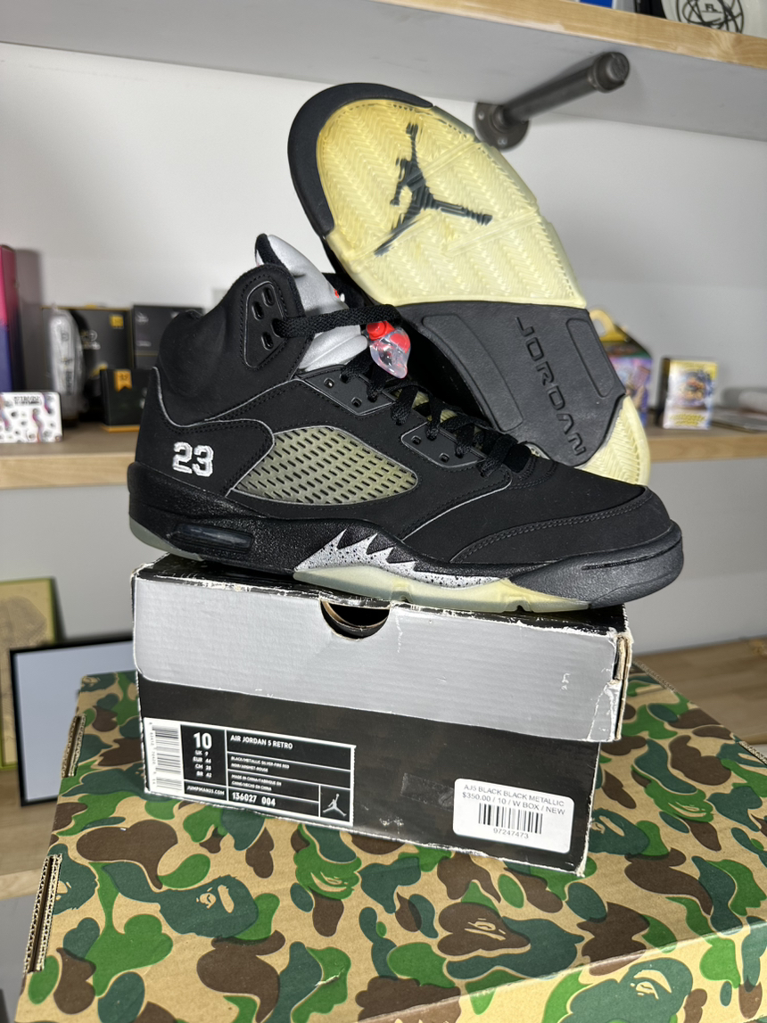 SZ 10 07’ AJ 5 Metallic DS