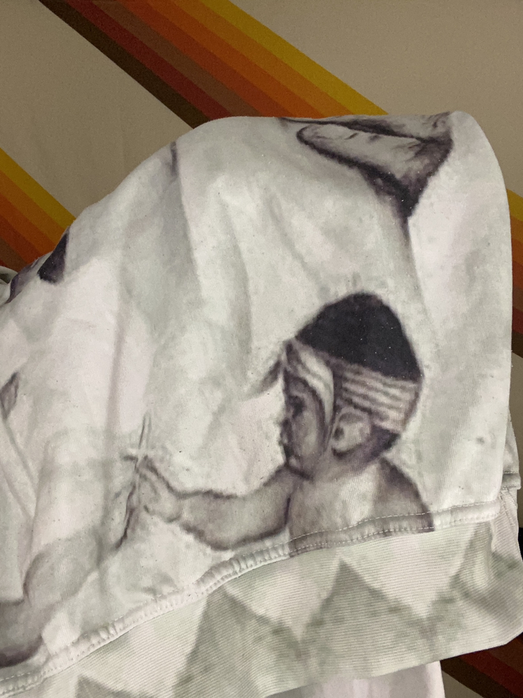Jesus With Tupac and Notorious BIG All Over Print Hip Hop Rap Sweatshirt