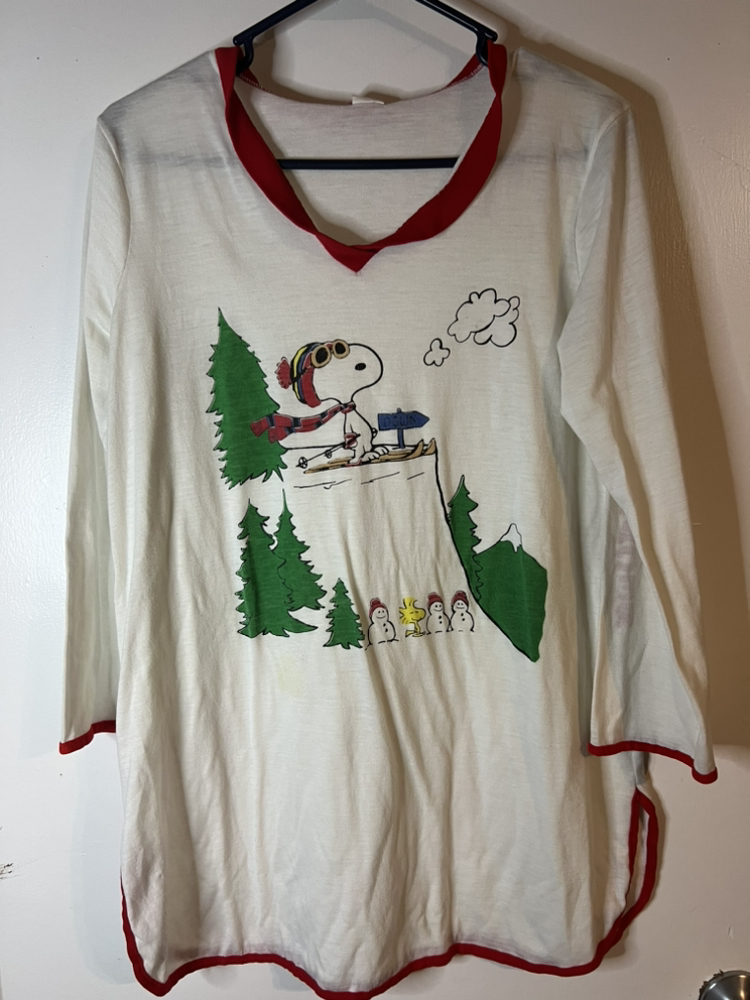 Vintage Snoopy Sleep Shirt