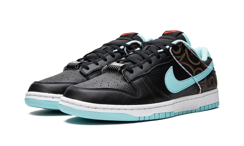 Nike Dunk Low SE "Barber Shop Black" (GS)