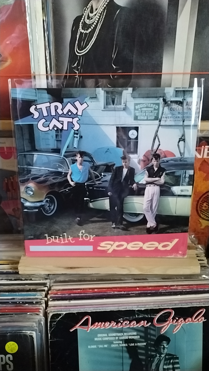 vintage stray cats lp