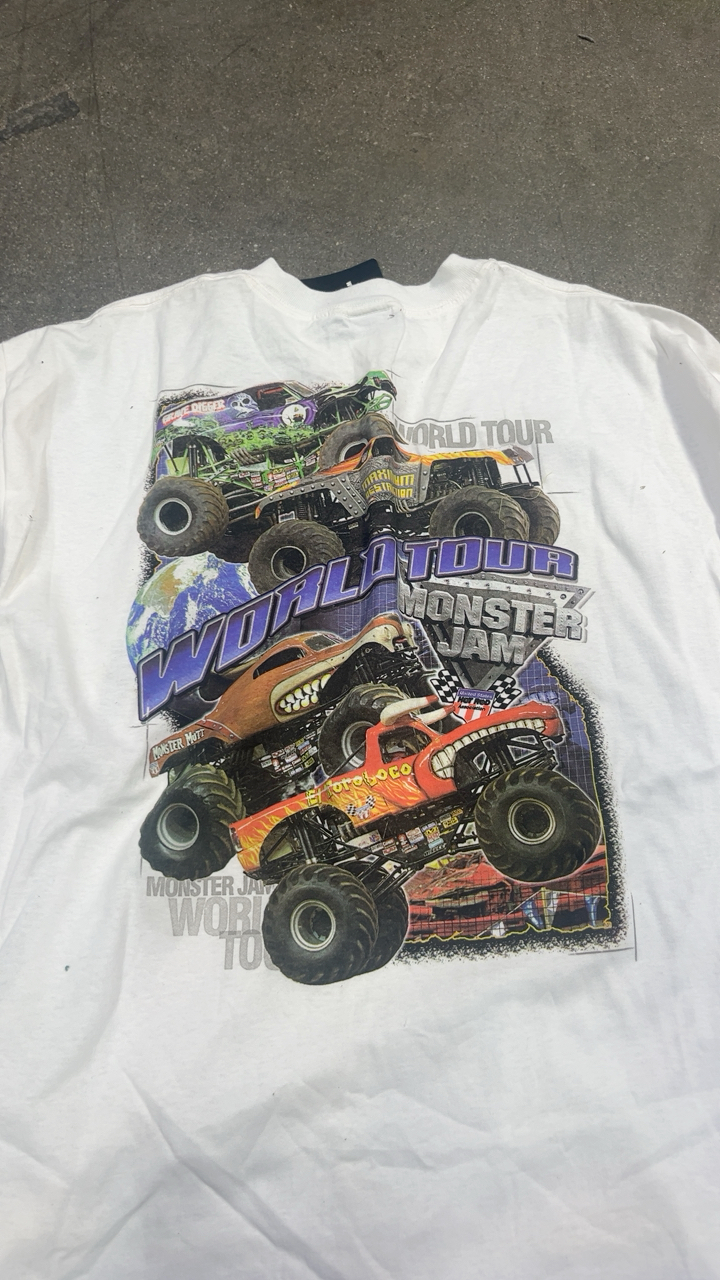 Monster jam vintage tee