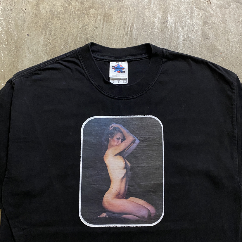 Vintage Naked Girl Tee