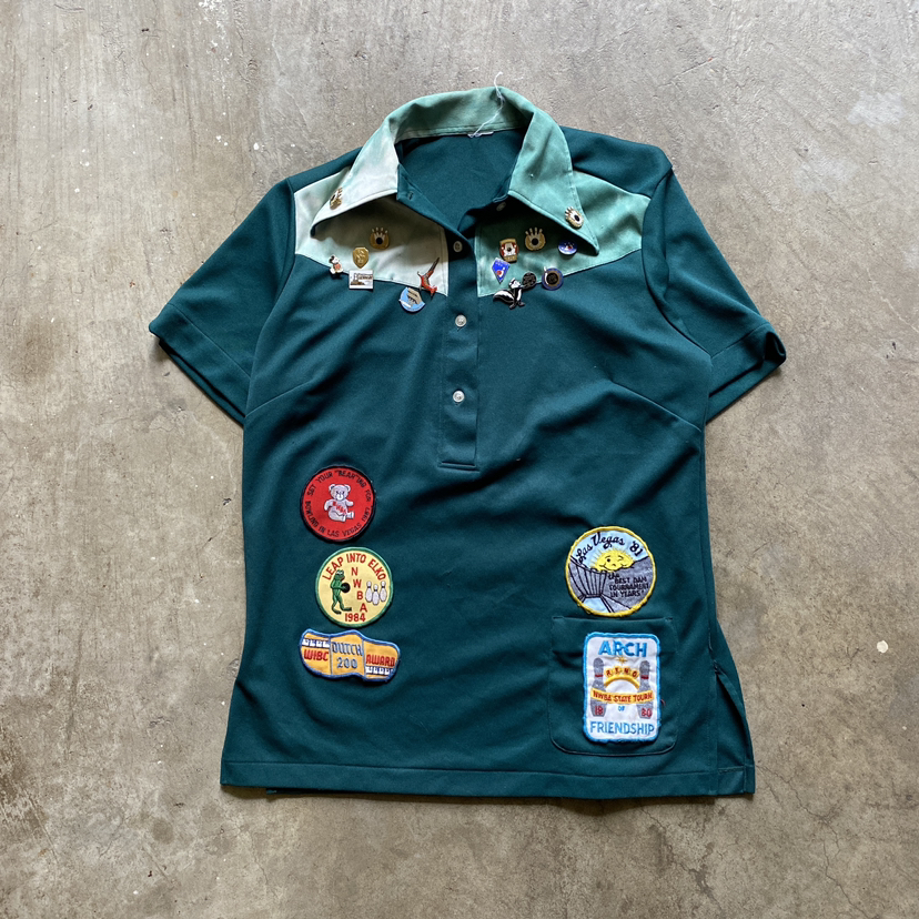 Vintage 80s Bowling Chain Stitch Shirt