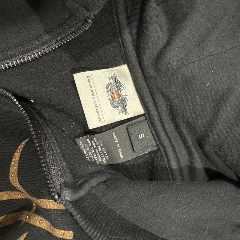 2013 Harley Davidson Zip Up Hoodie