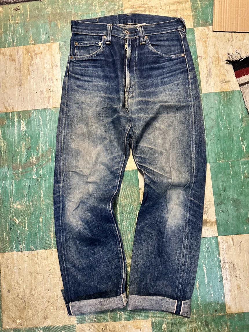 Vintage 90’s Post Overalls Japanese Selvedge Jeans