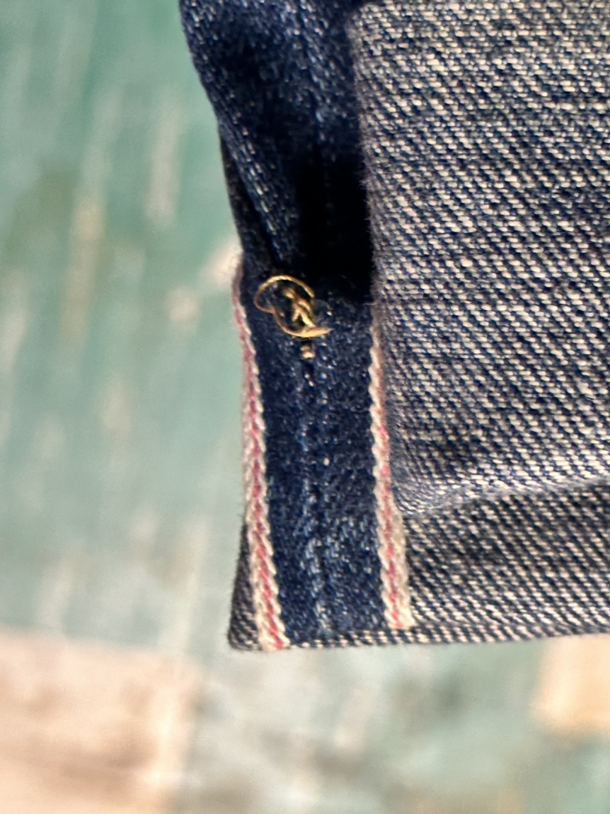 Vintage 90’s Post Overalls Japanese Selvedge Jeans