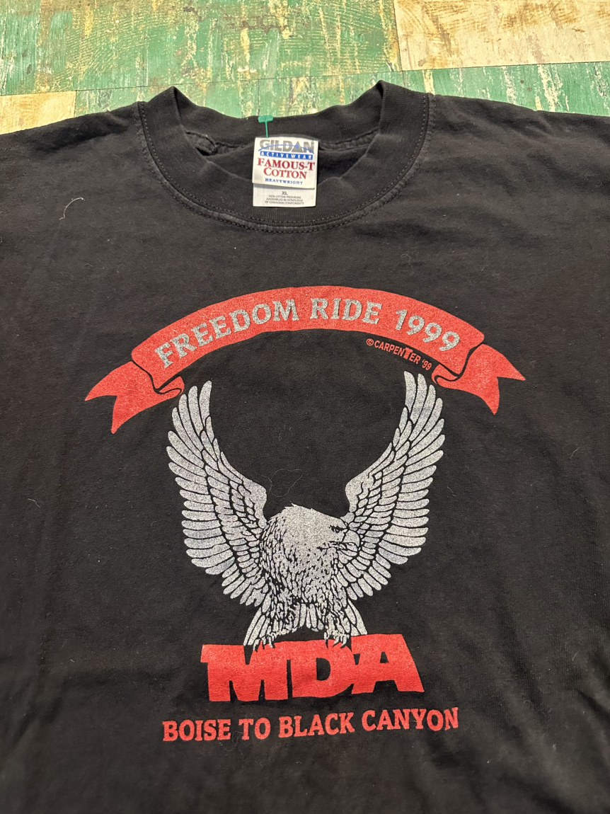 1999 FREEDOM RIDE HARLEY STYLE TEE