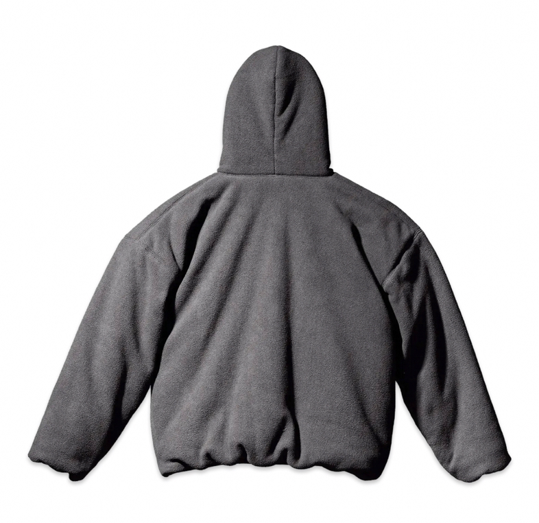 YEEZY x GAP GREY Fleece Polar Padded Hoodie