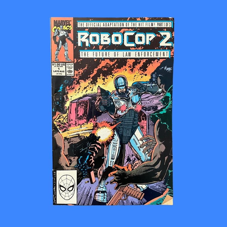 Robocop 2 Vintage 90’s Marvel Comic Book #1 First Issue