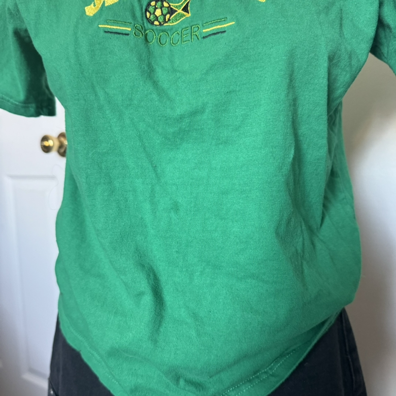 Y2K Jamaica Soccer Baby Tee