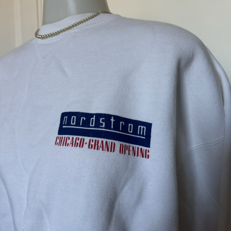 1991 Vintage Nordstrom Chicago Grand Opening Crewneck Size M