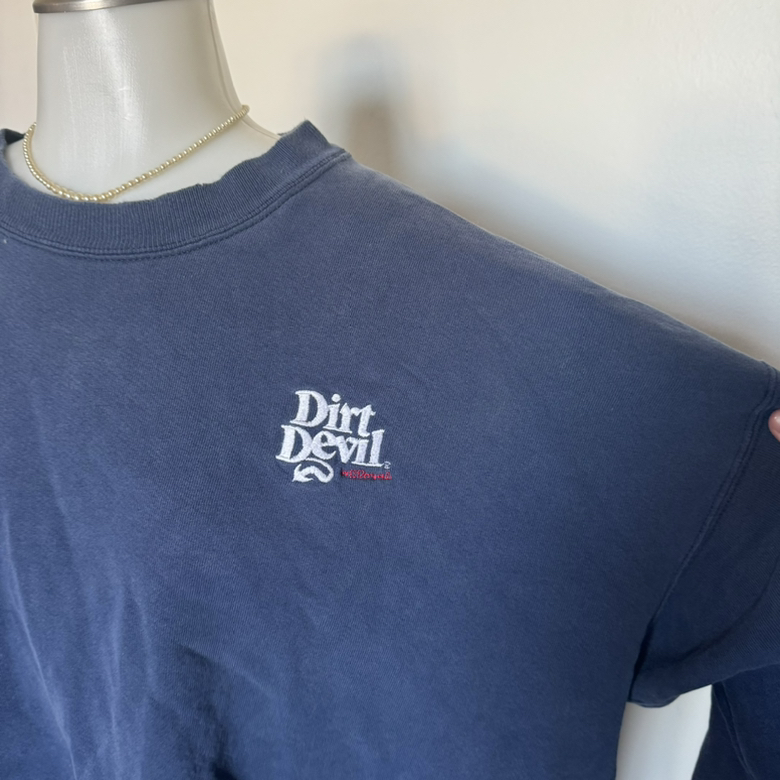 Vintage Dirt Devil Mens Crewneck Sweatshirt