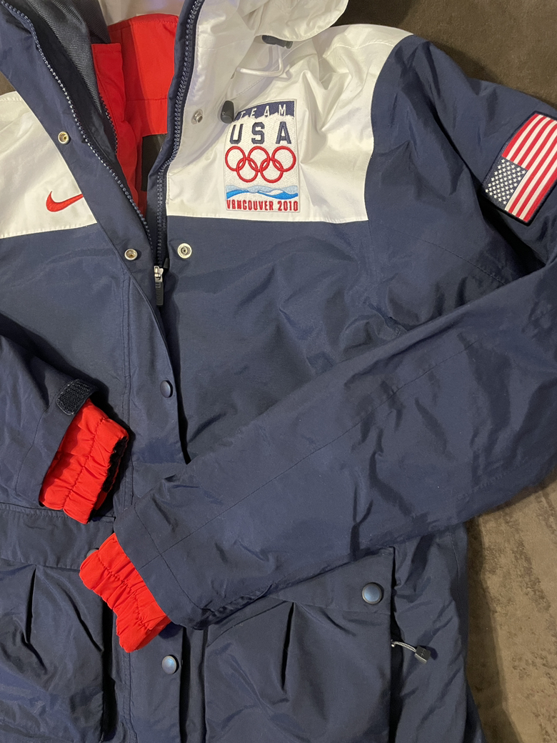 Nike ACG Women's Jacket Team USA Winter Olympics 2010 Vancouver Ski Snow L