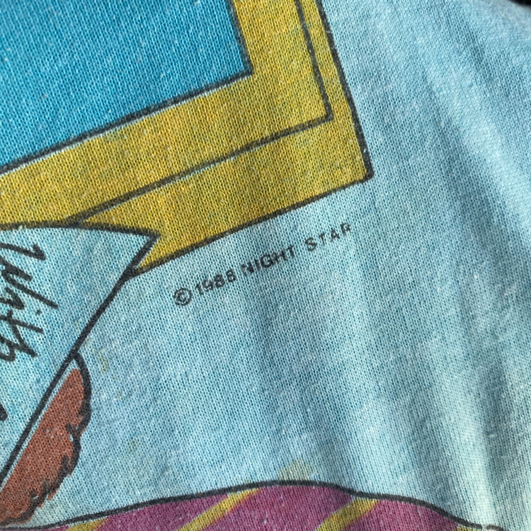Women’s Vintage 80’s Teddy Bear Paper Thin Night Gown Or Large T-Shirt