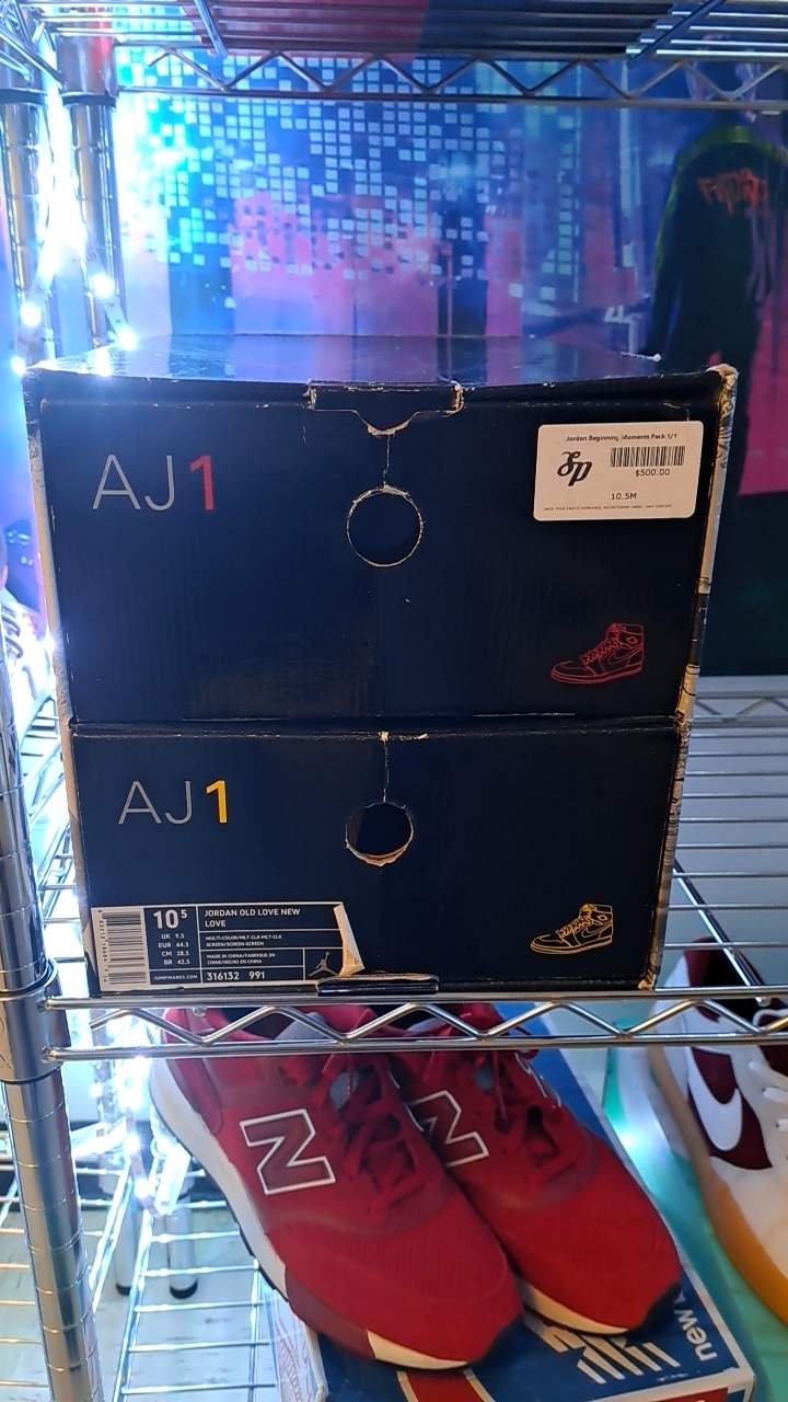 sz 10.5m Jordan Old Love New Love Beginners Pack (2007)