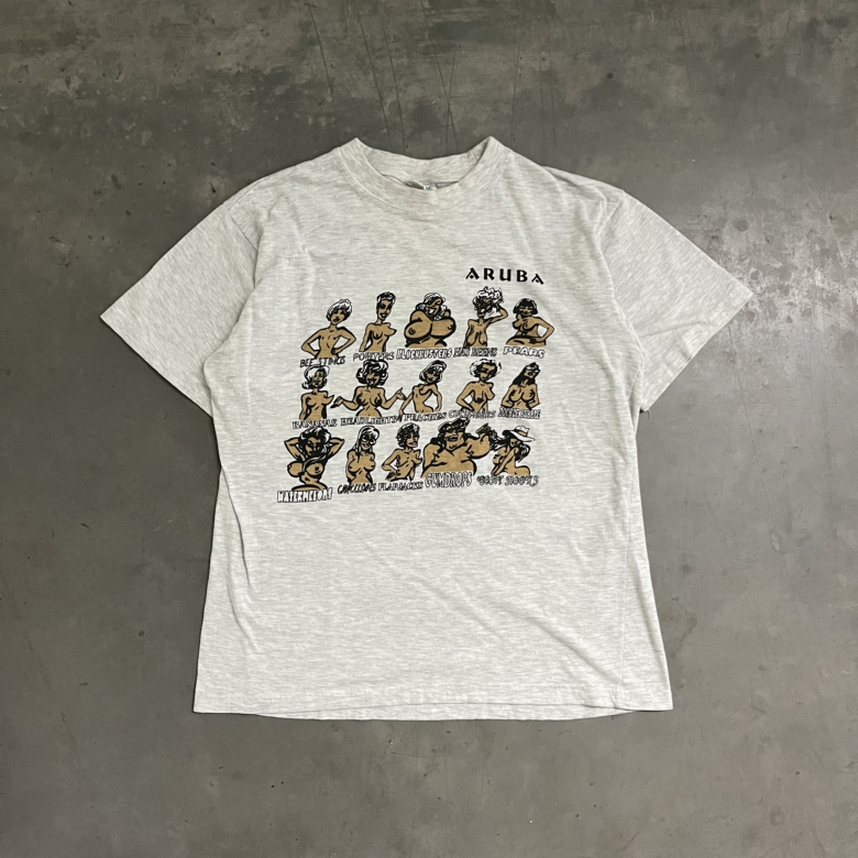 Vintage 00s Nude Funny Tee