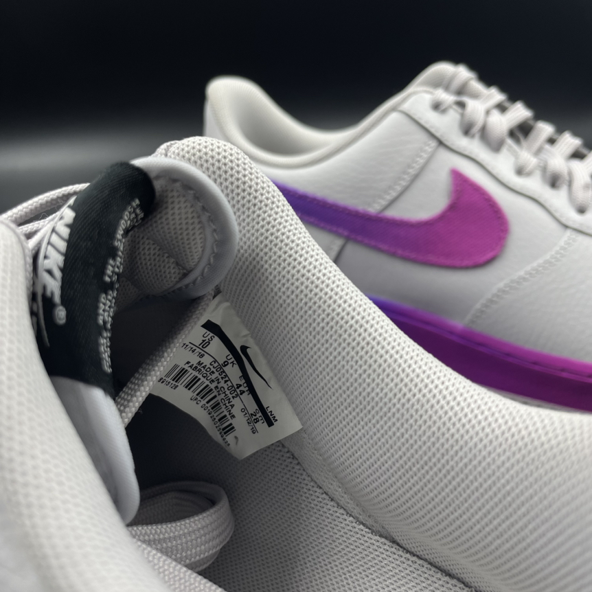 SZ 10 Nike Air Force 1 Low Hyper Grape (2019)