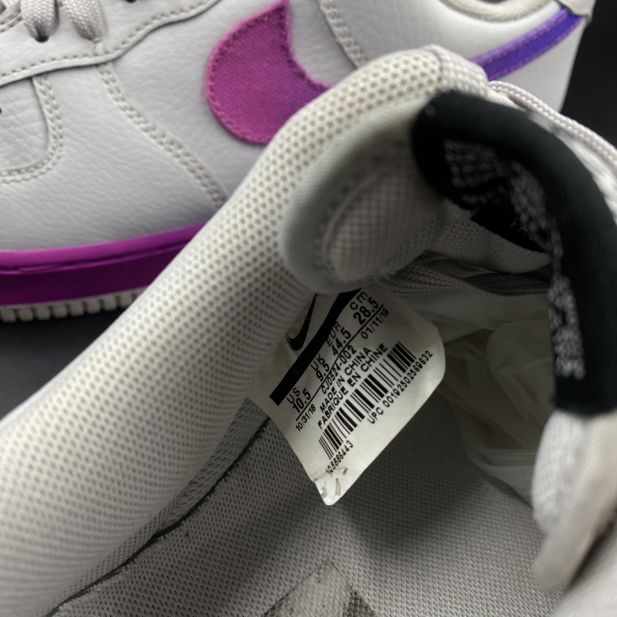SZ 10.5 Nike Air Force 1 Low Hyper Grape (2019)
