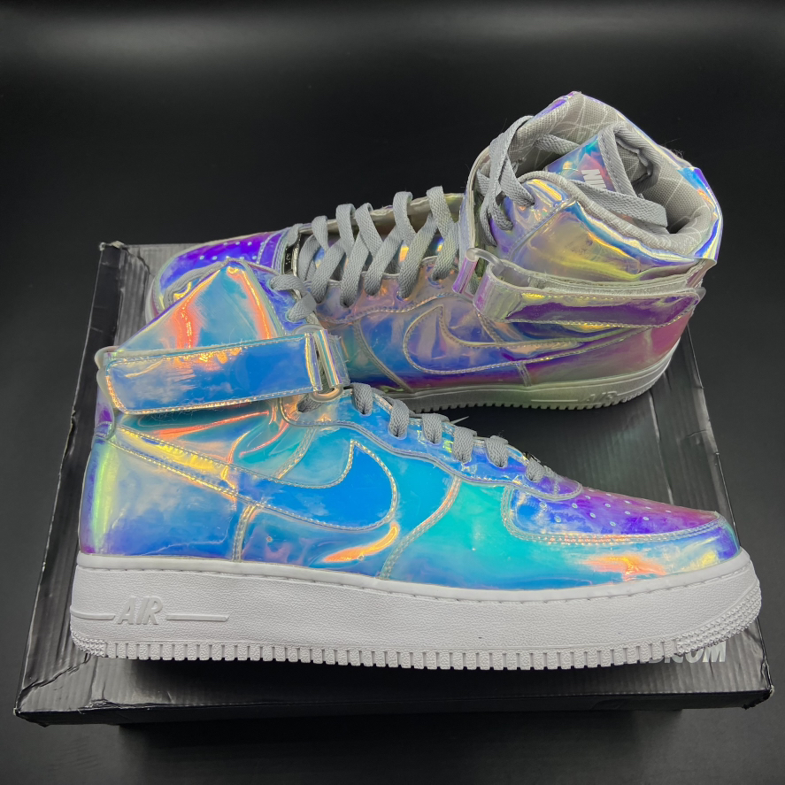 SZ 11 Nike Air Force 1 High Iridescent iD (2015)