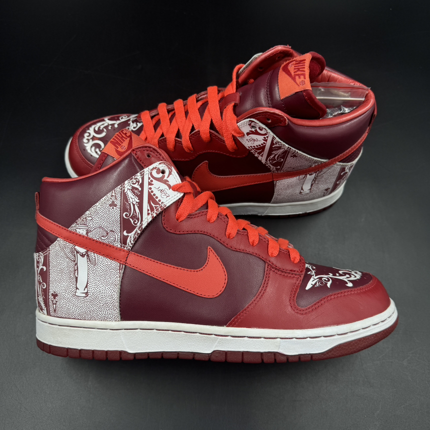 SZ 9 SAMPLE Nike Dunk High Tiger Woods (2005)