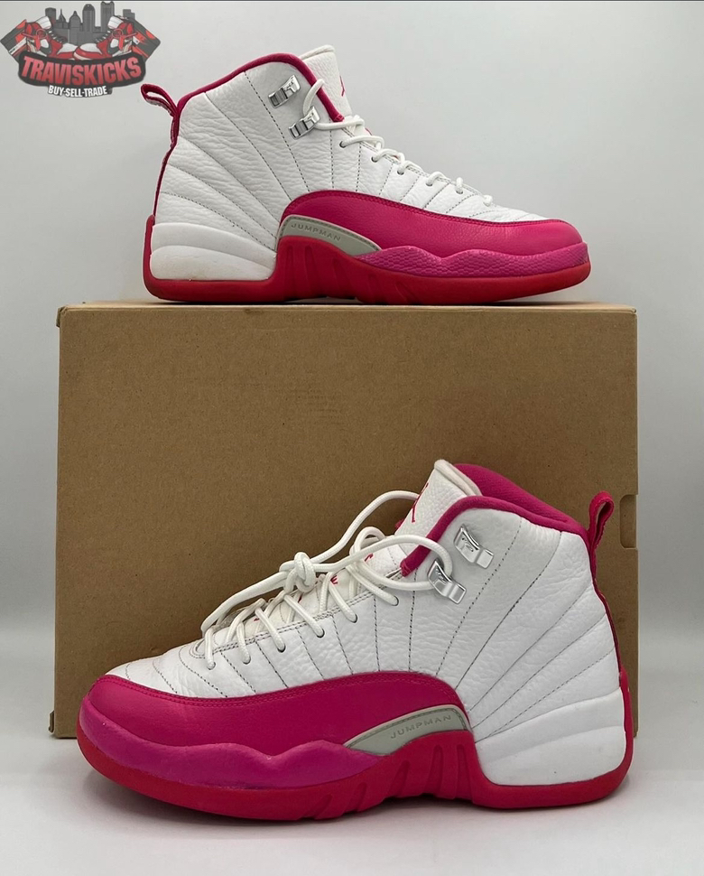 Air Jordan 12 Retro GG Vivid Pink Size 7.5y Pre-Owned