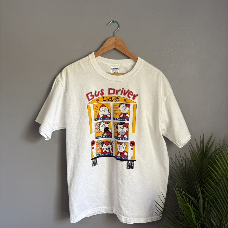 Vintage Bus Driver Daze Tee