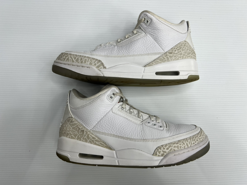 Air Jordan 3 Pure White 2018 Size 10 136064-111