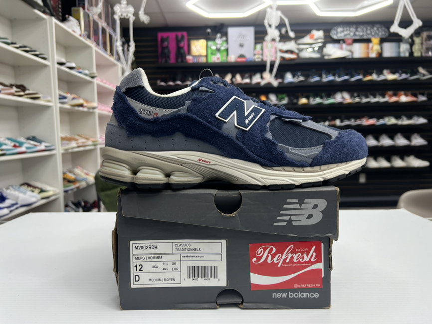 New Balance 2002R Protection Pack - Navy Size 12 M2002RDK