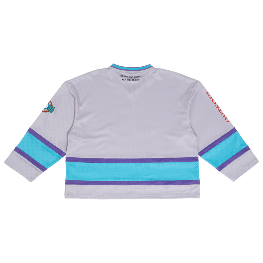 OUTSOUL GREY HOCKEY JERSEY