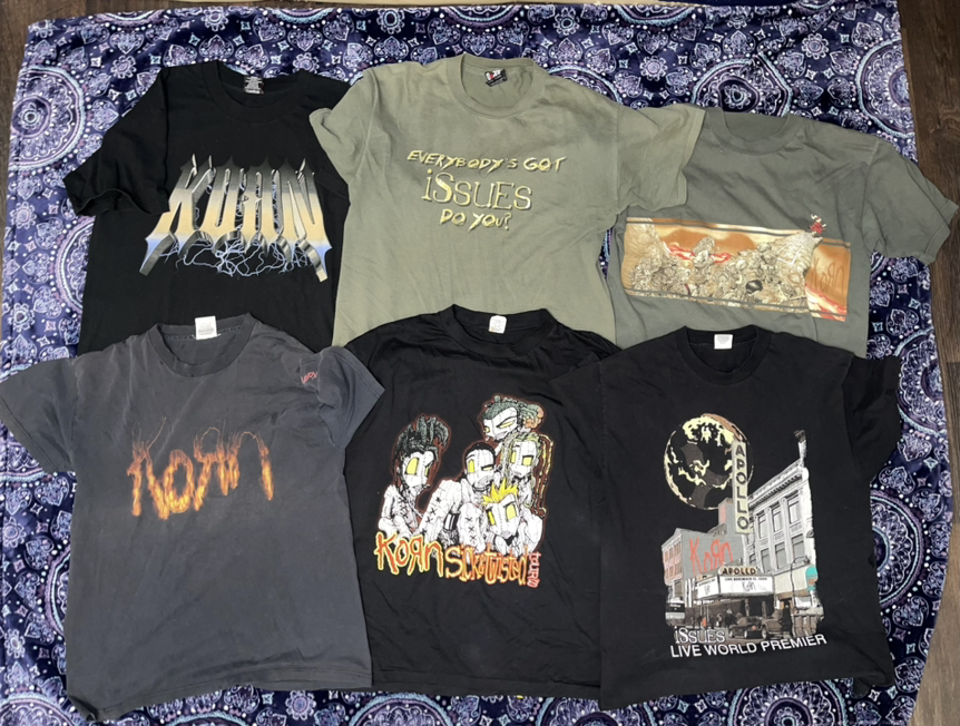 Vintage bundle Korn shirts