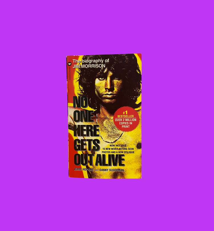 No One Here Gets Out Alive Jim Morrison Of The Doors Biography Vintage 90’s Book