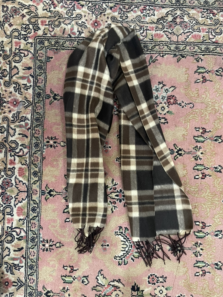 Plaid scarf