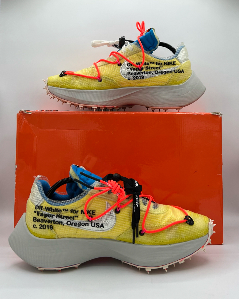 Nike Vapor Street Off-White Tour Yellow Women’s Size 12.5 Pre-Owned