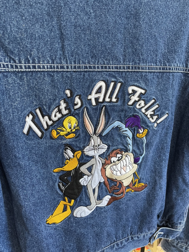 Looney tunes denim jacket