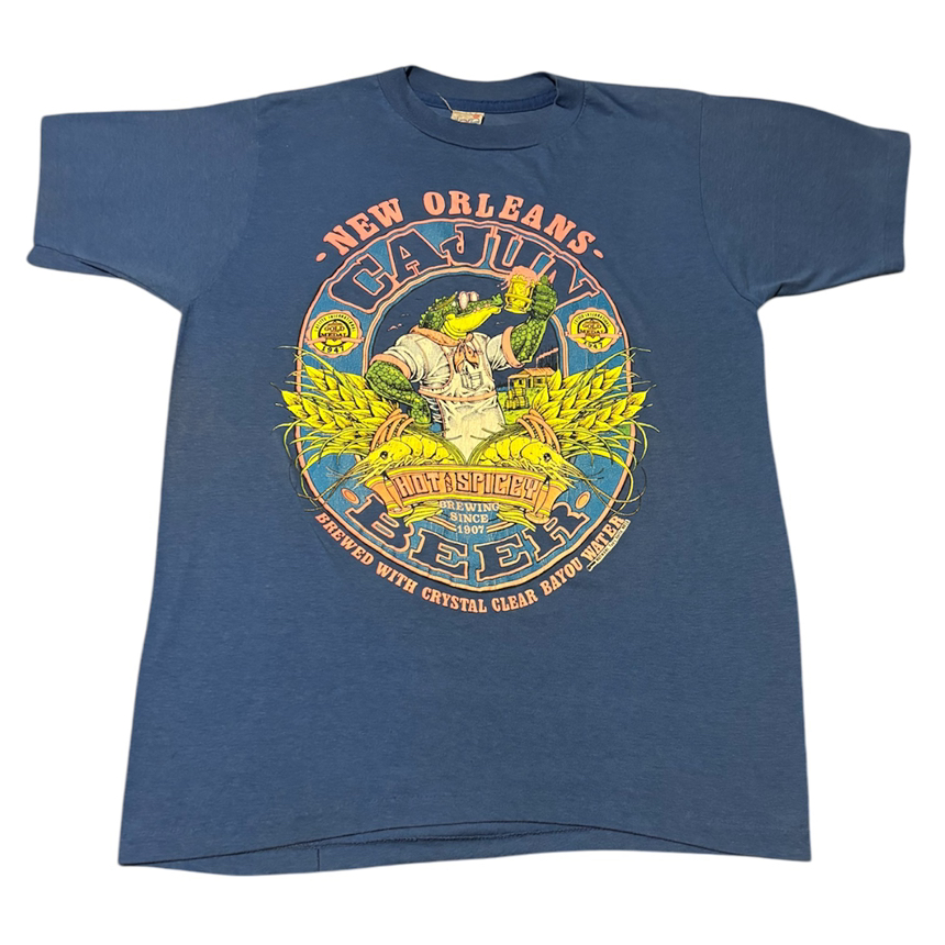 1989 Cajun Beer New Orleans Tee Fits Medium