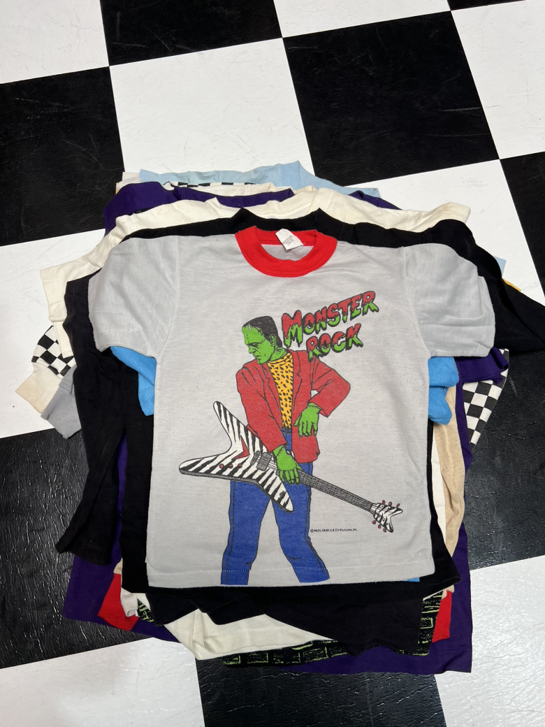 1980s monster rock kids tee