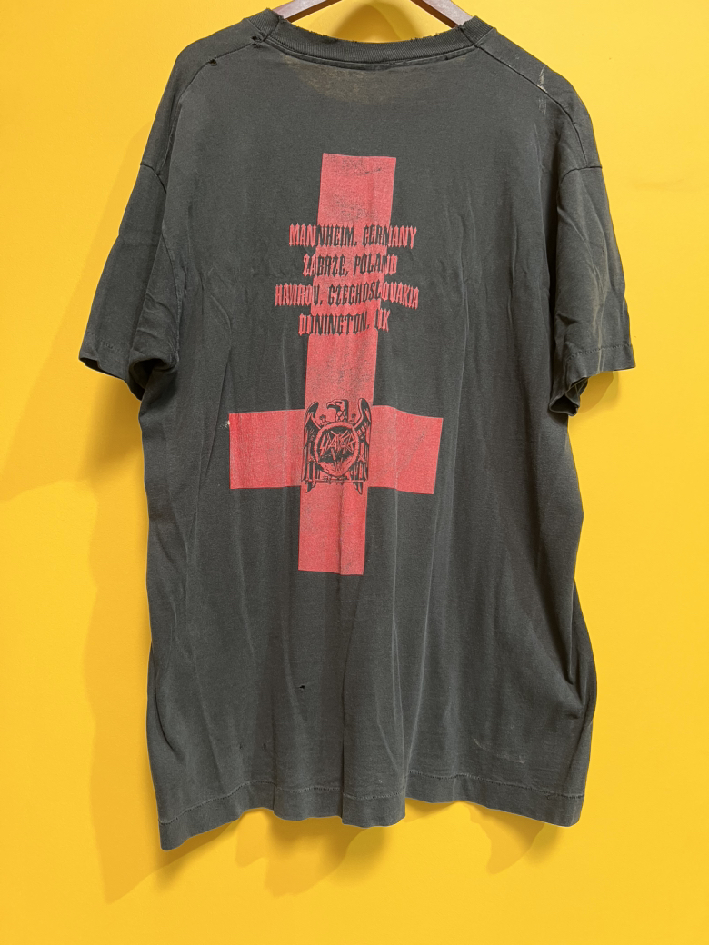 Vintage Slayer Shirt Euro Tour