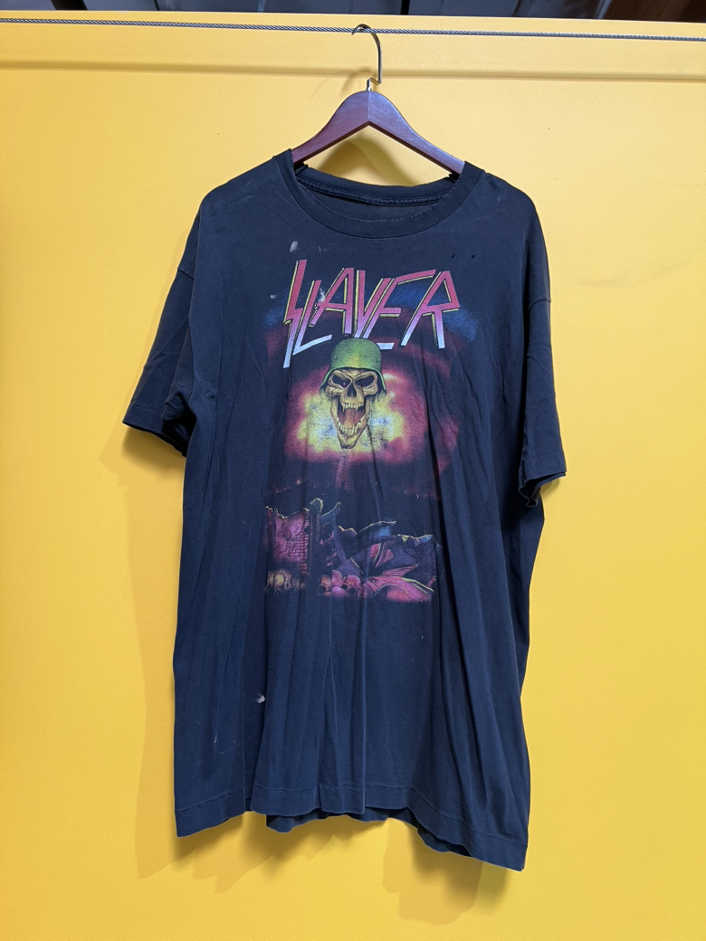 Vintage Slayer Shirt Euro Tour