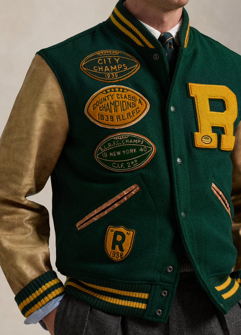 RALPH LAUREN POLO VARSITY JACKET