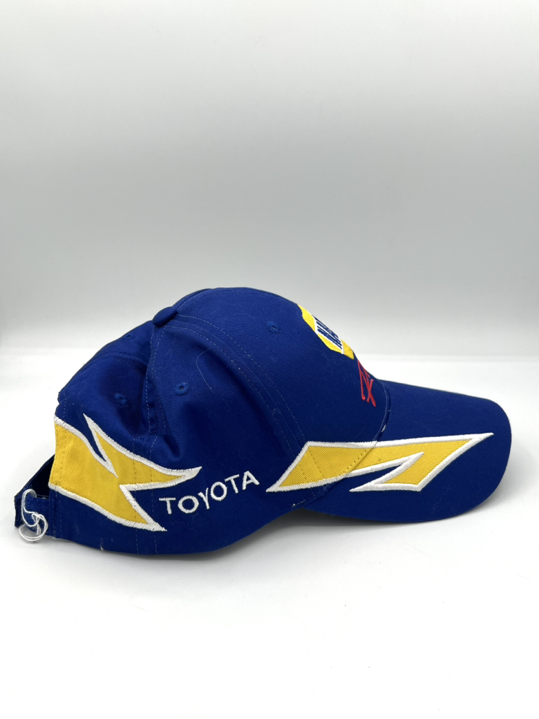 NEW NASCAR NAPA Racing Team Michael Waltrip 55 Toyota Hat Cap Blue Yellow New