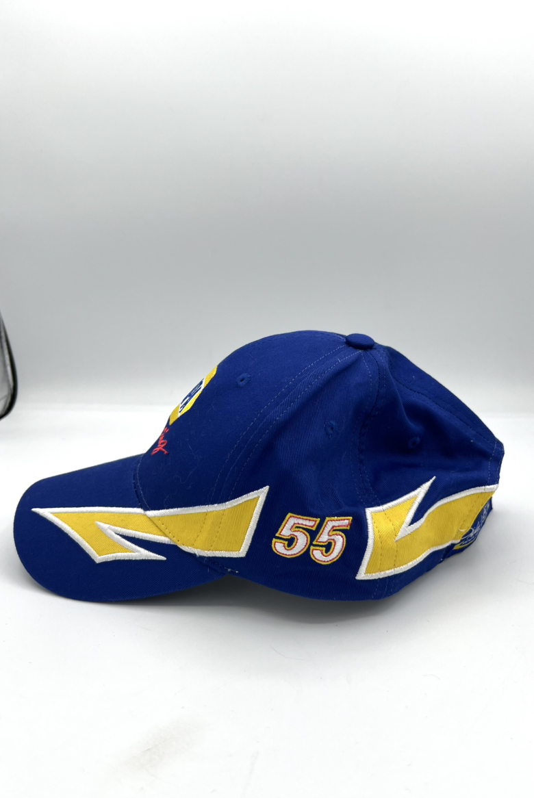 NEW NASCAR NAPA Racing Team Michael Waltrip 55 Toyota Hat Cap Blue Yellow New