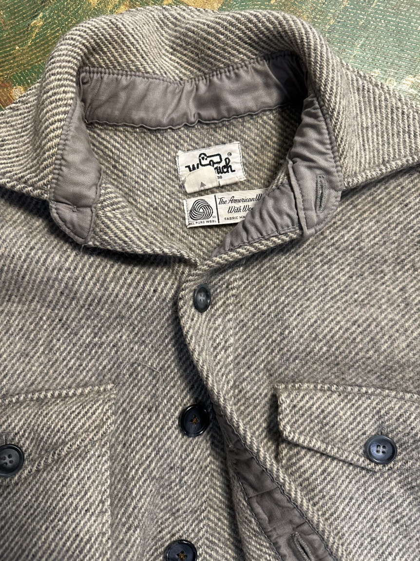 60’s/70’s WOOLRICH WOOL BUTTON UP.