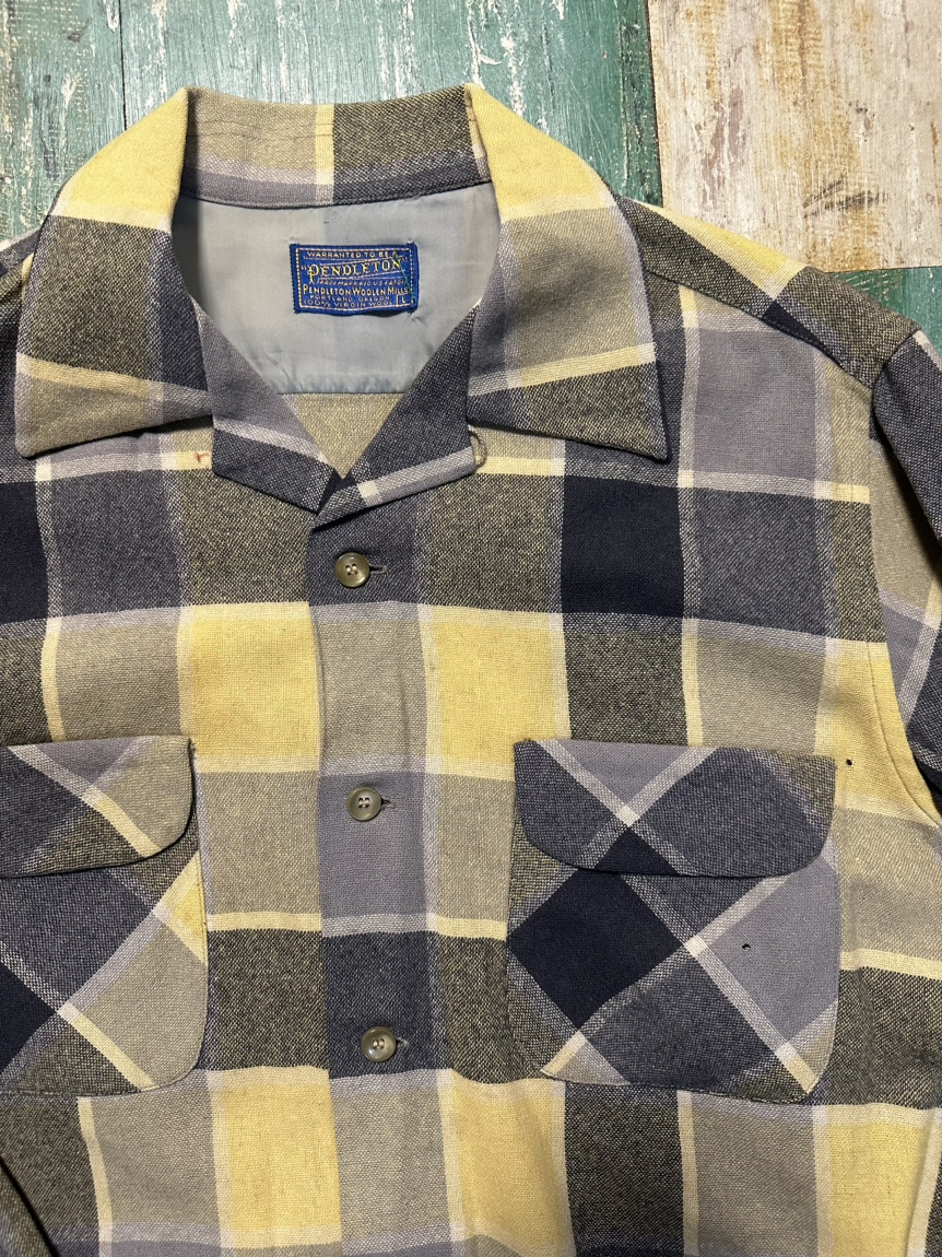 60’s PENDLETON BEACH FLANNEL.