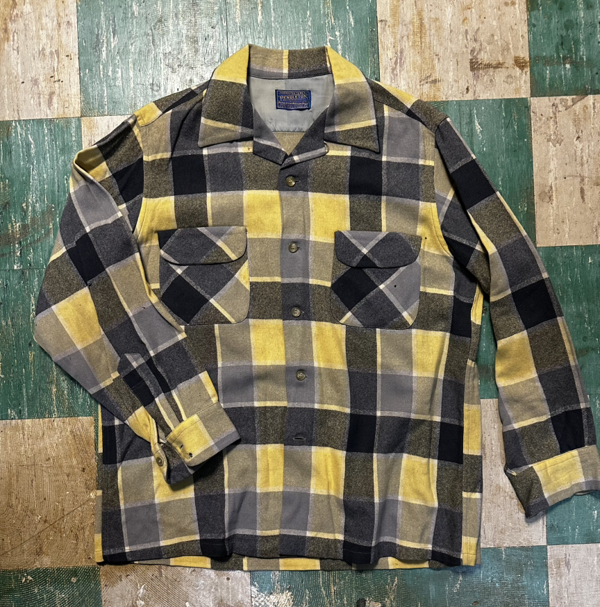 60’s PENDLETON BEACH FLANNEL.