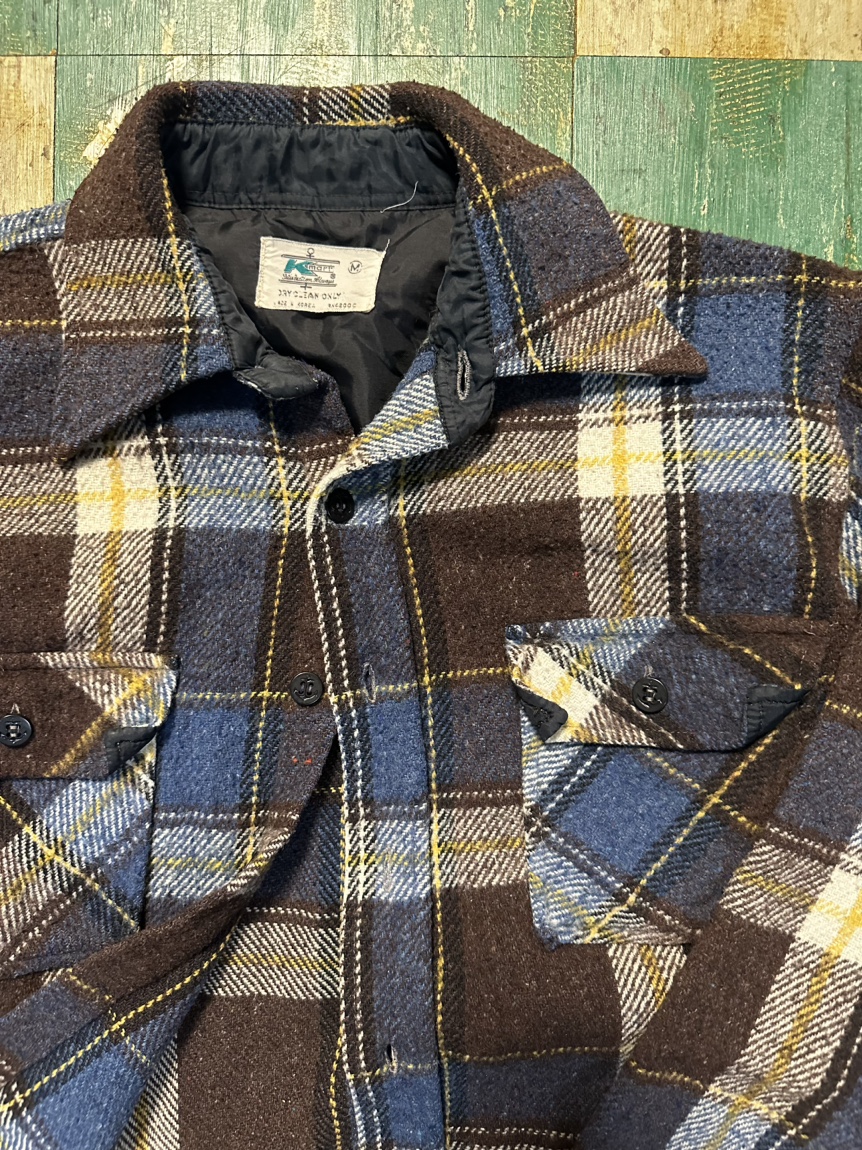 70’s KMART HEAVYWEIGHT FLANNEL