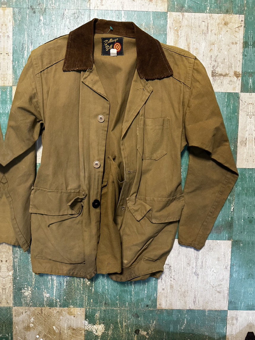 60’s/70’s BULLSEYE BILL CANVAS HUNTING JACKET