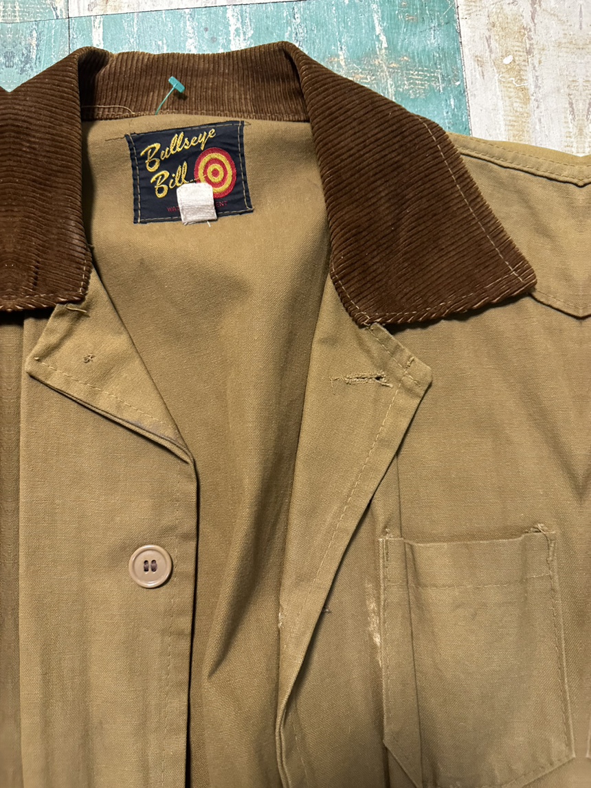 60’s/70’s BULLSEYE BILL CANVAS HUNTING JACKET