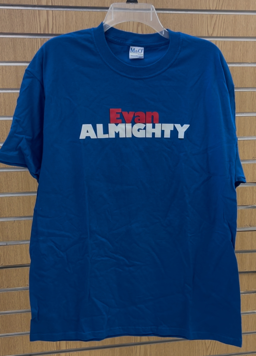 2007 Evan Almighty Movie Promo Tee Sz. Large Steve Carell