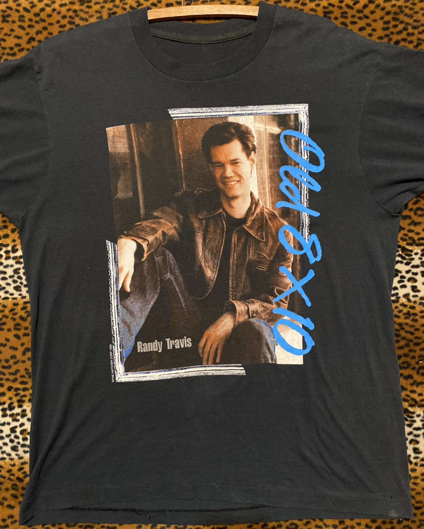 Vintage 80s Randy Travis Shirt